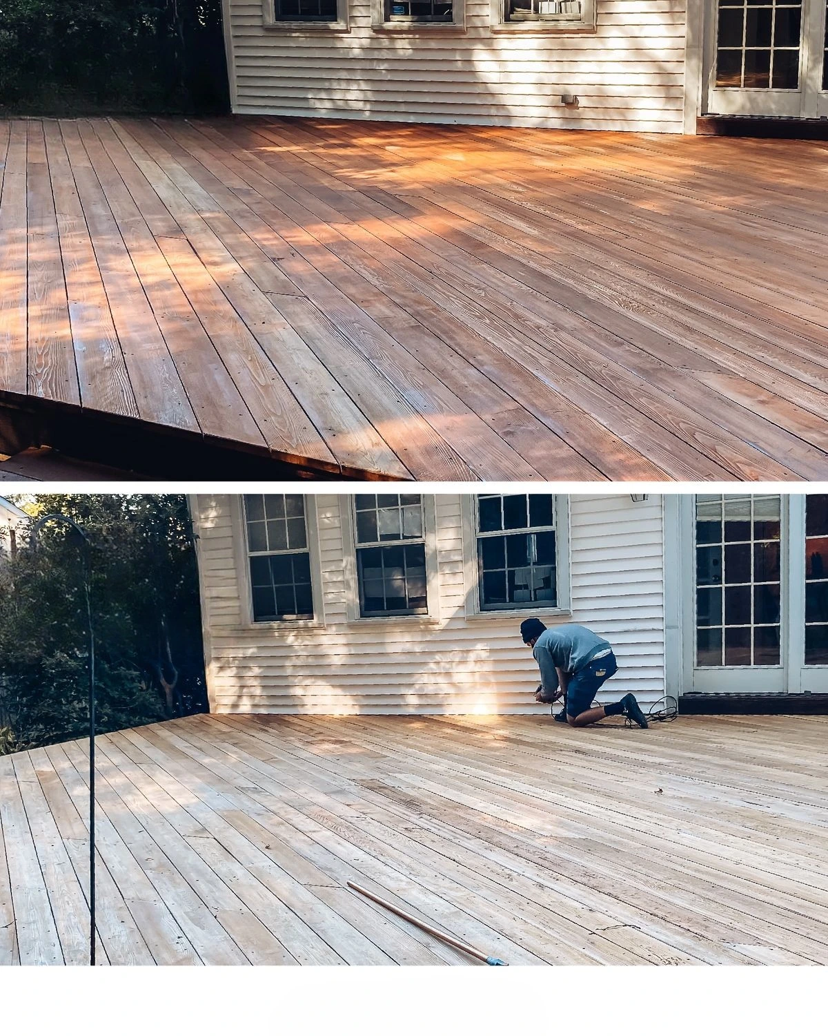 Cedar Deck After