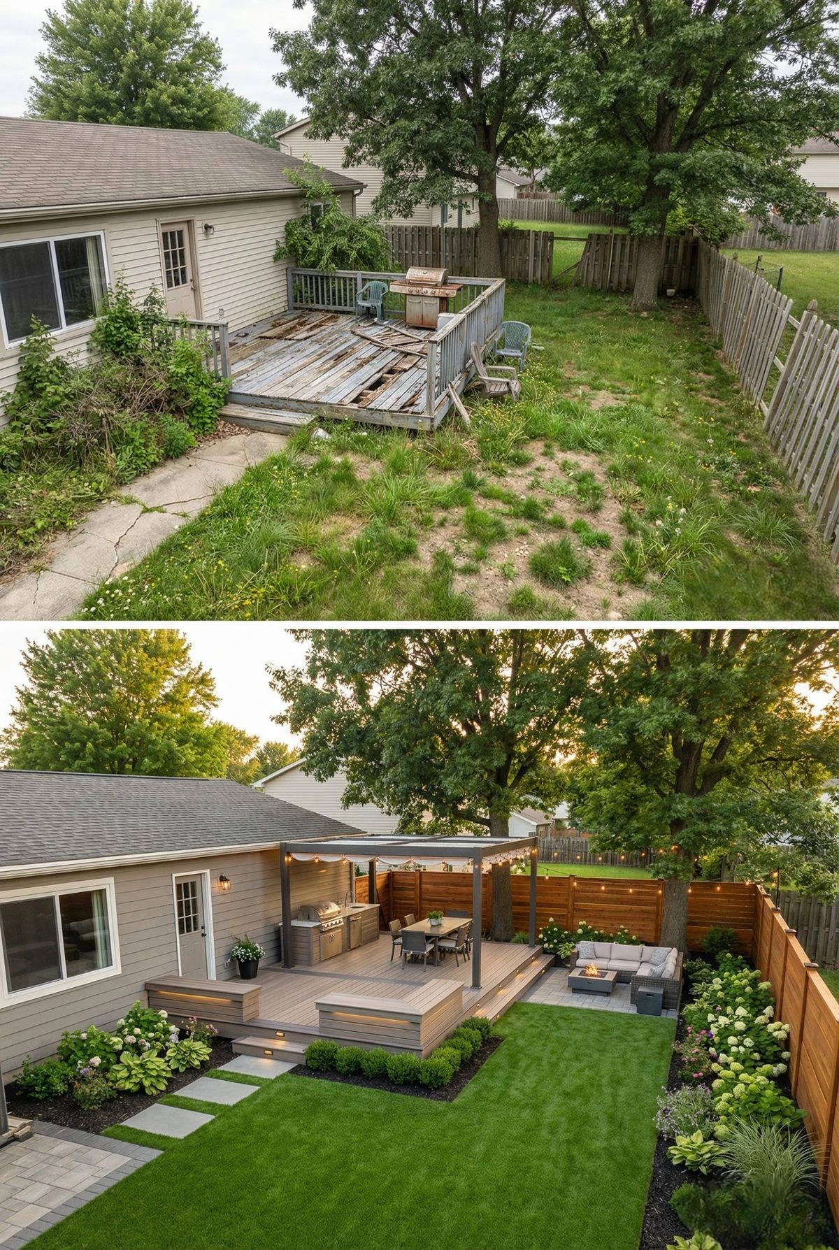 Trex Deck Before