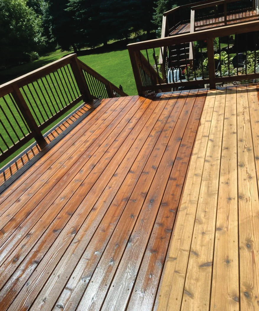 Wood Deck After